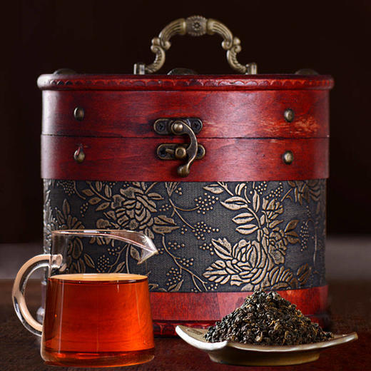 蜜香红碧螺礼盒装凤庆红茶云南滇红茶工夫红茶叶600g送皮桶