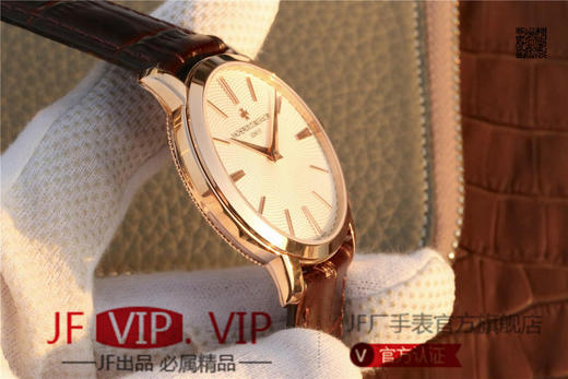 TW江诗丹顿传承系列81578腕表，采用Cal.1120 超薄自动上弦腕表，摆陀采用主体镂空边缘挂21K黄金边的做法 商品图4