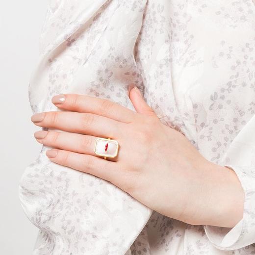 北京仓｜Eshvi-Fang-Lip Clear 戒指［英国设计师］ 商品图3