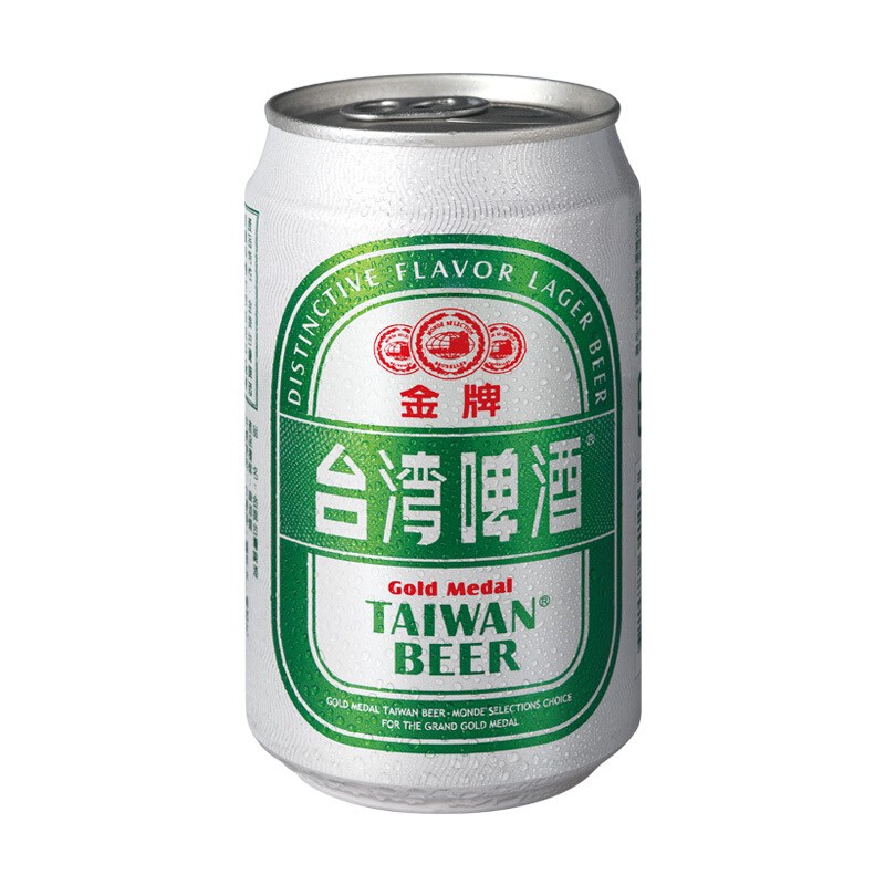 TAIWAN BEER/台湾啤酒 台湾啤酒 330ML6罐JPY带授权招加盟代理