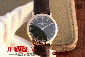 TW江诗丹顿传承系列81578腕表，采用Cal.1120 超薄自动上弦腕表，摆陀采用主体镂空边缘挂21K黄金边的做法