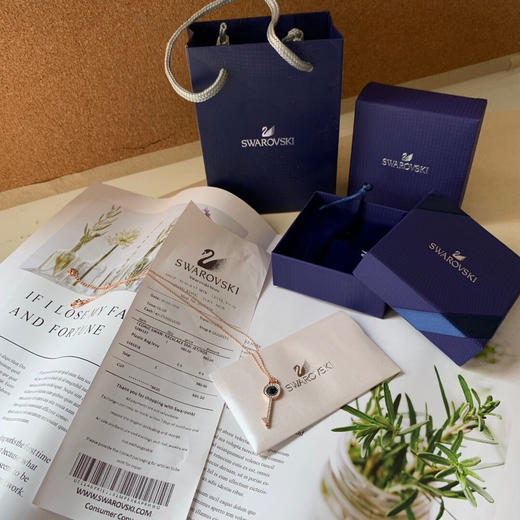 SW施家 恶魔之眼钥匙项链百搭经典首饰礼物 商品图1