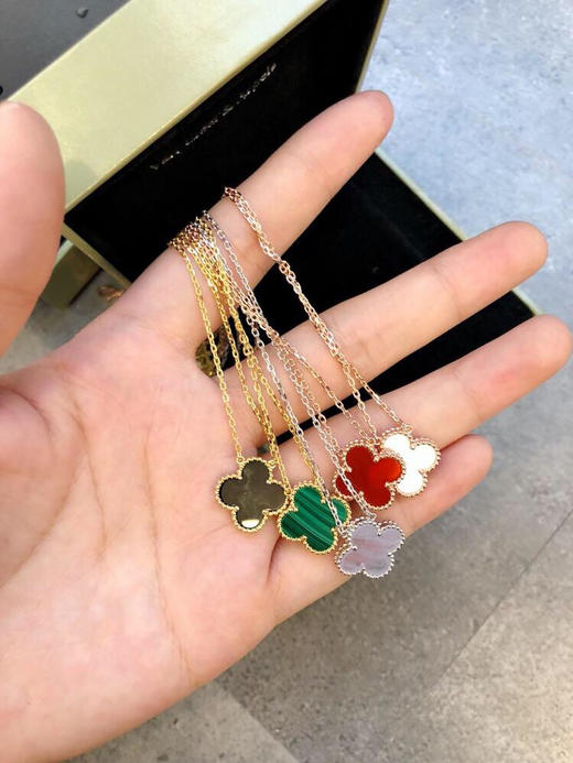 V-C-A 经典四叶草项链 商品图7