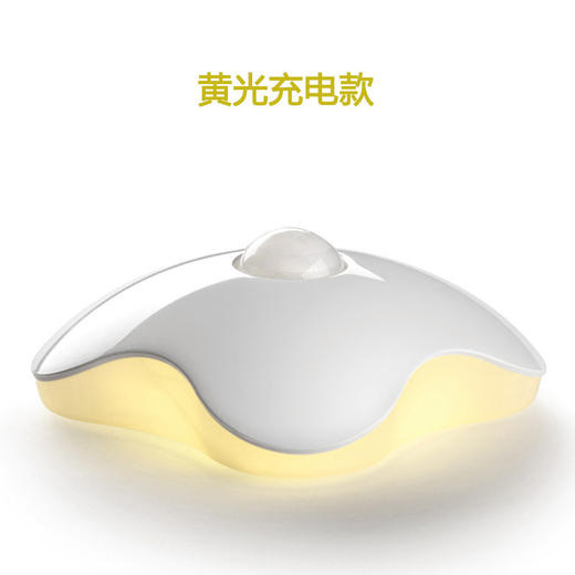 四叶草人体感应小夜灯 创意礼品智能新奇特卧室橱柜灯led感应灯 商品图3