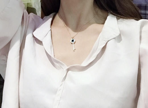 SW施家 恶魔之眼钥匙项链百搭经典首饰礼物 商品图4