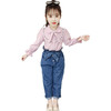 YX-TZ559新款韩版中大女童牛仔裤洋气两件套TZW 商品缩略图4