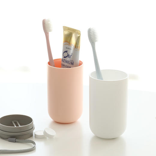 FaSoLa 旅行牙刷收纳盒便携式洗漱杯刷牙杯子牙膏牙具出差旅游漱口杯 商品图6