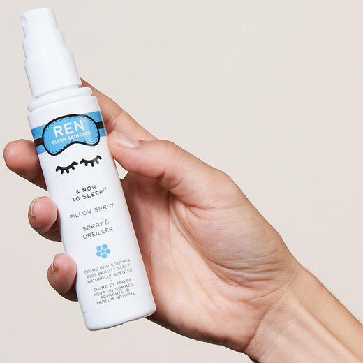 【一喷好梦  安享香甜】英国原装进口REN芢枕头睡眠喷雾   纯净配方  舒缓压力  安抚睡眠 商品图5