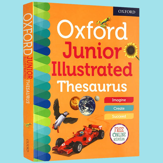 牛津初级英语同义词图解字典 英文原版工具书 Oxford Junior Illustrated Thesaurus 牛津英国小学低年级英英词典辞典 商品图1