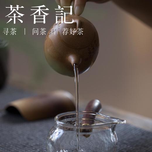 茶香记 段泥刻绘紫砂壶-秦权 管能翠 祁星斗夫妇联手 传统器型 原矿段泥 幽兰刻绘 商品图4