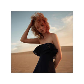 KEEPSAKE | Float mini Dress [抹胸裙 藏青]