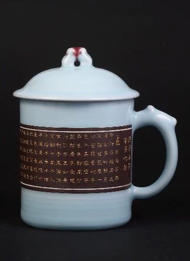 瑞龙大师盖杯  谈志坚制 商品图5