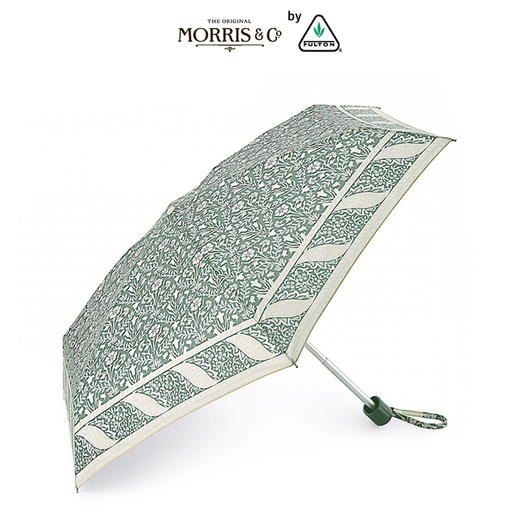 【19新品】英国FULTON富尔顿莫里斯联名款口袋五折伞女超轻晴雨伞JPY带授权招加盟代理 商品图1