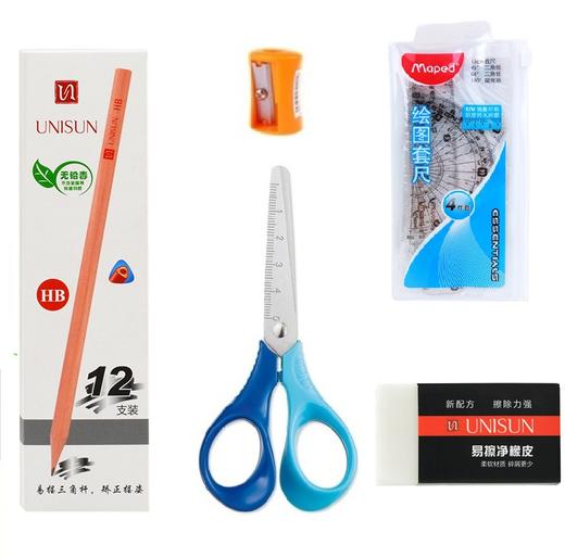 【品牌优选】开学文具组合5件套（补充套装） 商品图0