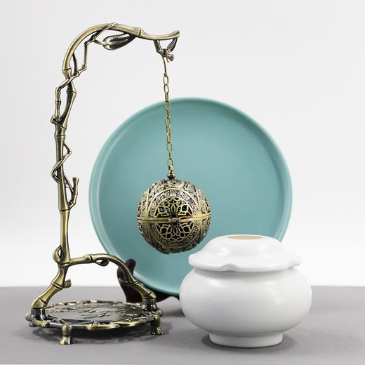 汝窑茶叶罐 大福罐（白） 商品图2