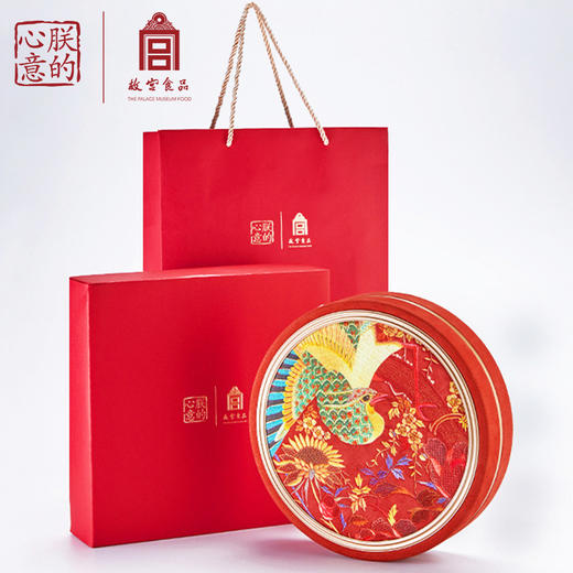 故宫文创月饼礼盒 | 百鸟朝凤竹石双凤松龄鹤寿,宫里过中秋故宫食品朕