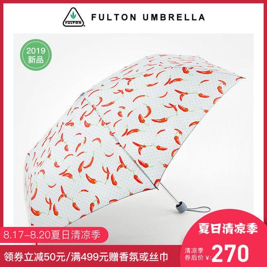 【19新品】英国富尔顿FULTON超轻迷你折叠伞女口袋晴雨伞便携雨伞JPY带授权招加盟代理 商品图0