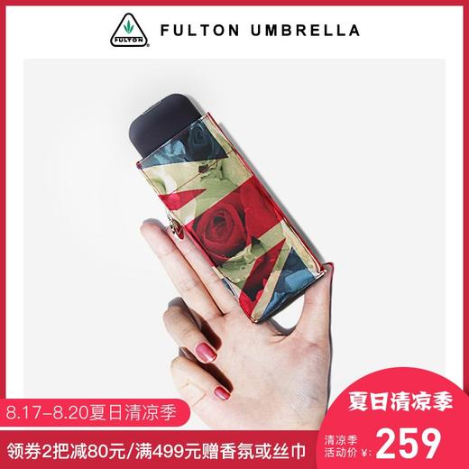 英国富尔顿FULTON超轻雨伞便携五折伞女士口袋胶囊伞折叠伞晴雨伞JPY带授权招加盟代理 商品图0