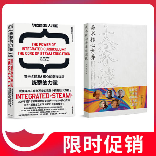 统整的力量＋美术核心素养大家谈 教育新思潮套装2册 陈怡倩 尹少淳湖南美术出版社官方旗舰店 商品图0