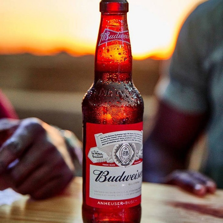 百威旋盖啤酒300ml12瓶红蓝随机发货有票