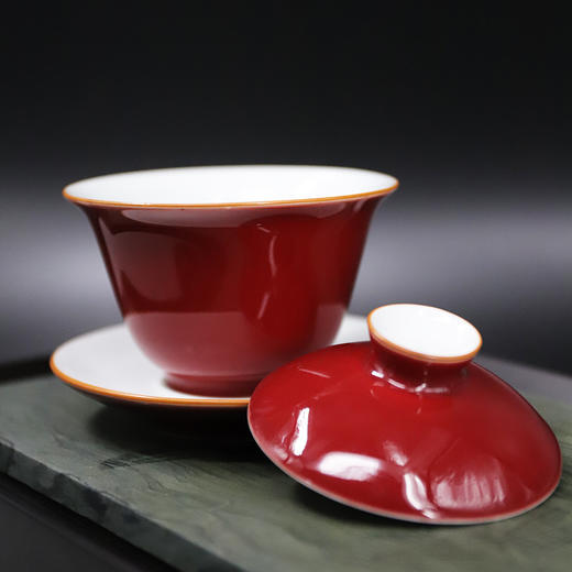 韵香霁红盖碗 商品图2