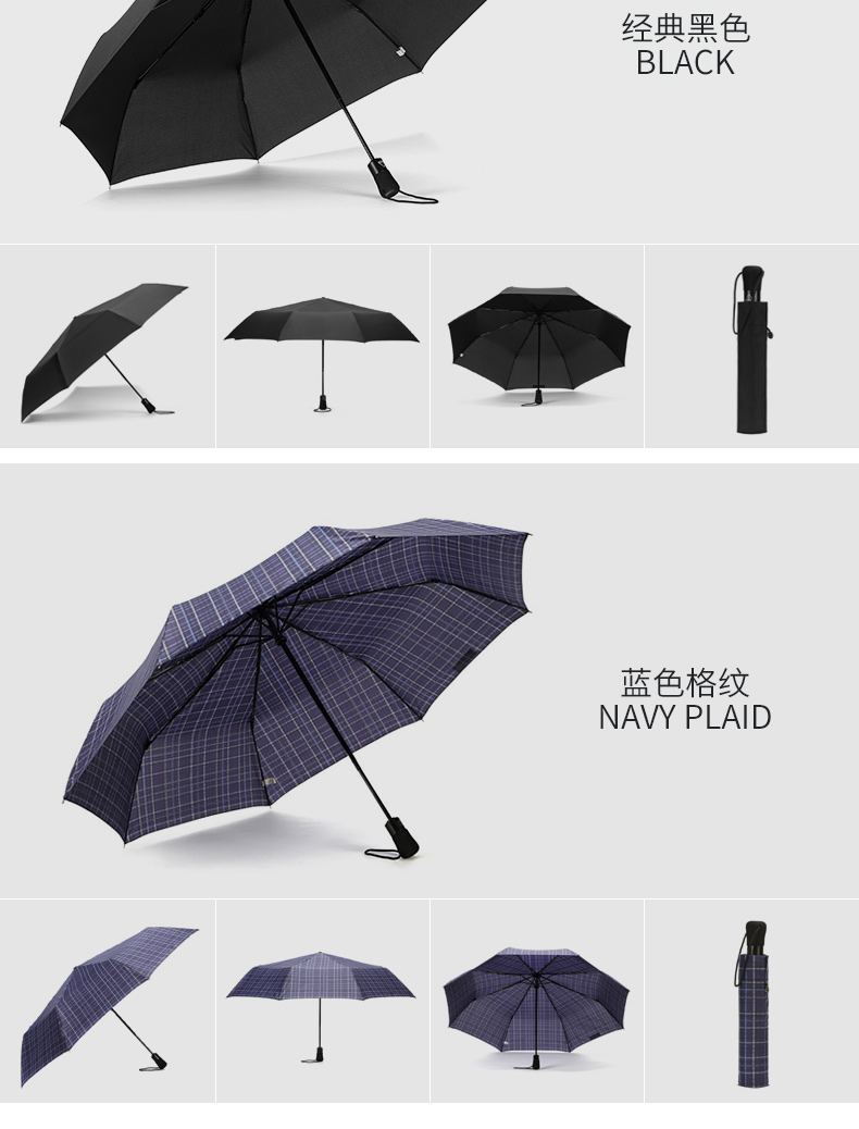 超大全自动风暴雨伞威廉王子同款男士复古绅士伞 - jpy韩国名牌全球购