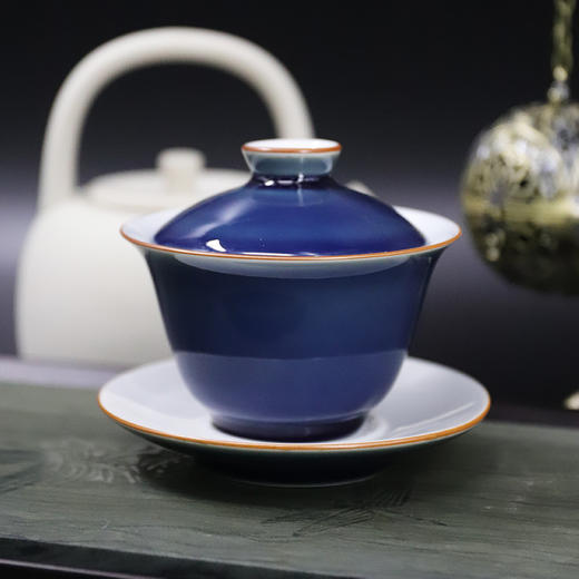 韵香雾青盖碗 商品图1