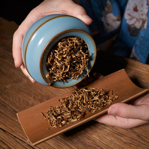 西园铜扣茶叶罐3446 商品图3