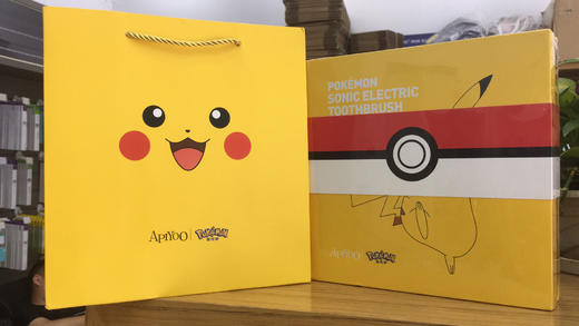 荷兰艾优皮卡丘声波成人和儿童电动牙刷盒装能送人 商品图9