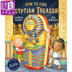 【中商原版】怎样找到埃及宝藏 英文原版How to Find Egyptian Treasure游戏活动故事绘本