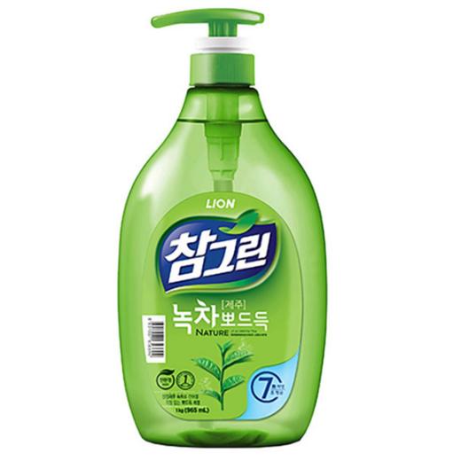 CJ 绿茶洗涤剂瓶装965ml CJ 참그린녹차 용기965ml 商品图0
