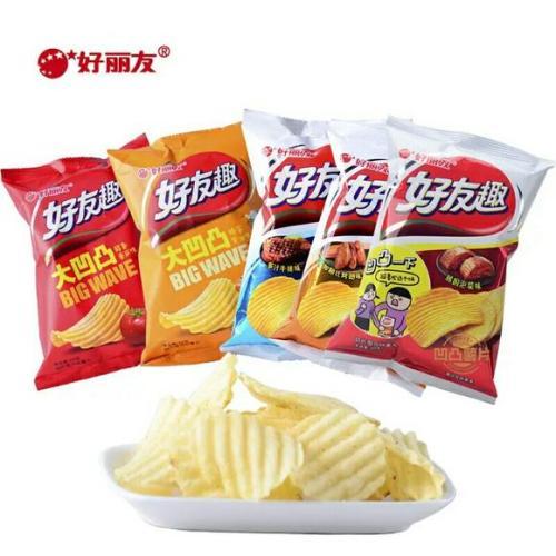 好丽友好有趣薯片45g