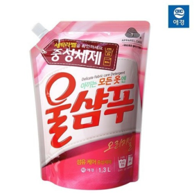 애경 중성세탁세제울샴푸1.4L