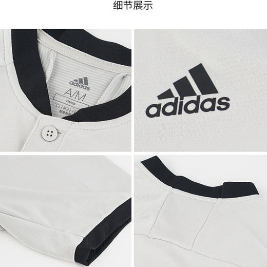 adidas 2019夏季新款网球短袖T恤 商品图3