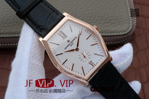 N江诗丹顿马耳他系列82230/000R-9716，原装开模，尺寸:宽36.70 X长47.61毫米,男士电镀18k白金，手动4400 AS自动机械机芯 商品图1