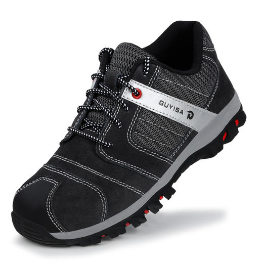 劳保鞋男新款专业防滑防砸防刺穿耐磨舒适防臭安全工作鞋 商品图1