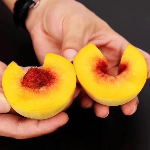 麻阳高山红心黄桃6枚体验装单果重约345两预售16号发货