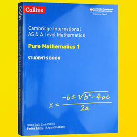 柯林斯剑桥国际纯数学1 Level教材学生用书 英文原版 Collins AS and A Level Pure Mathematics 1 英文版进口英语考试书籍