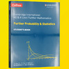 柯林斯剑桥国际进阶数学统计学 教材学生用书 英文原版 Collins AS and A Level Further Mathematics Probability and Statistics 商品缩略图0