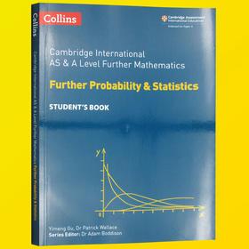 柯林斯剑桥国际进阶数学统计学 教材学生用书 英文原版 Collins AS and A Level Further Mathematics Probability and Statistics