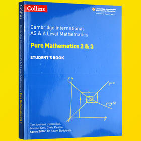 柯林斯剑桥国际纯数学2和3 学生用书 英文原版 Collins AS and A Level Pure Mathematics 2 and 3 英文版进口英语考试书籍