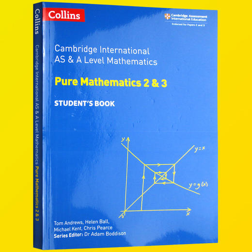 柯林斯剑桥国际纯数学2和3 学生用书 英文原版 Collins AS and A Level Pure Mathematics 2 and 3 英文版进口英语考试书籍 商品图0