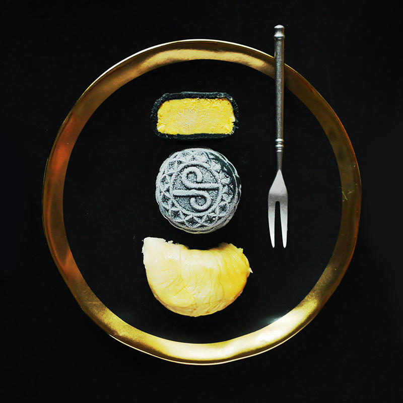 黑刺榴莲冰皮月饼丨冰爽饱满的醇厚,一口满满榴莲香