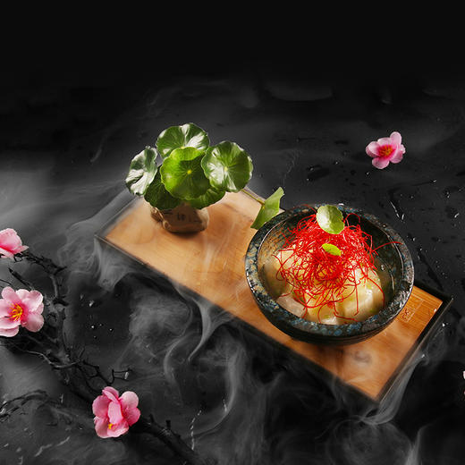 意境菜铁艺餐具大董同款  干冰液氮组合盘，数十款意境干冰盘-铁艺鸟巢干冰盘 商品图2