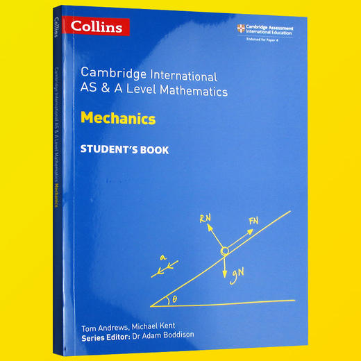 柯林斯剑桥国际力学数学 教材学生用书 英文原版 Collins AS and A Level Mathematics Mechanics 英文版进口原版英语考试书籍 商品图0