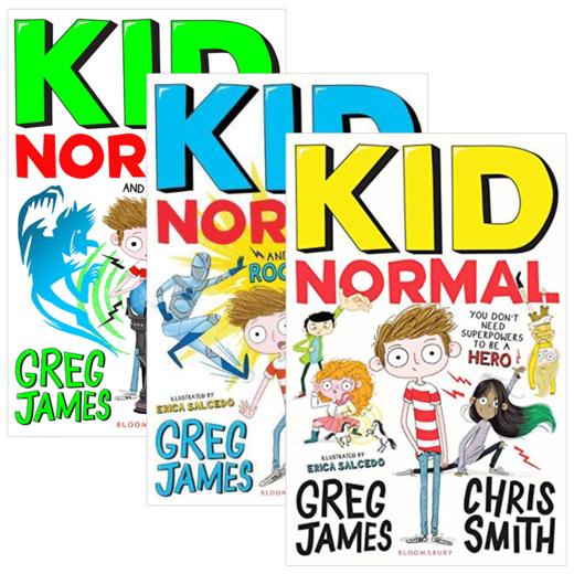 麻瓜小子系列3册 英文原版小说 Kid Normal 麻瓜小孩 超级英雄 英文版儿童文学小说书 进口中小学生英语课外阅读 带插图 商品图3