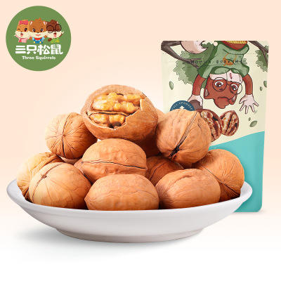 三只松鼠 纸皮核桃 120g/袋 商品图1