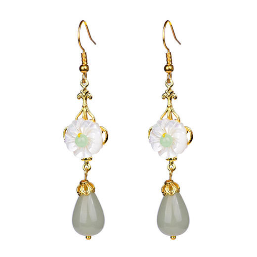 CZYH-017韩国时尚个性气质长款耳环民族风复古饰品 商品图4