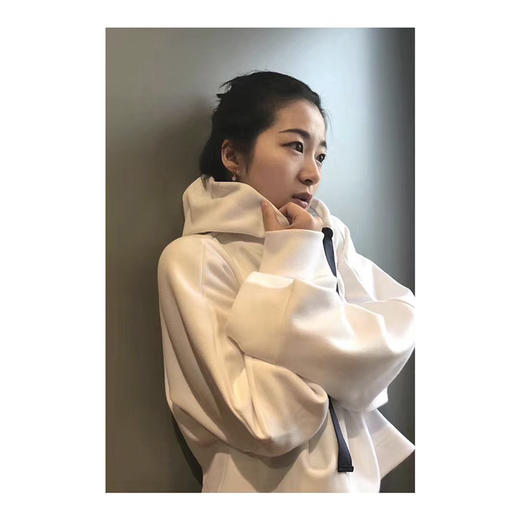 HUAJIA｜撞色连帽卫衣 商品图1