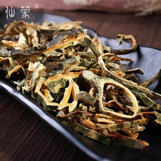 仙蒙道地堂  青色瓜蒌皮 瓜蒌壳 栝楼皮 瓜蒌丝 500克 1kg 商品图2